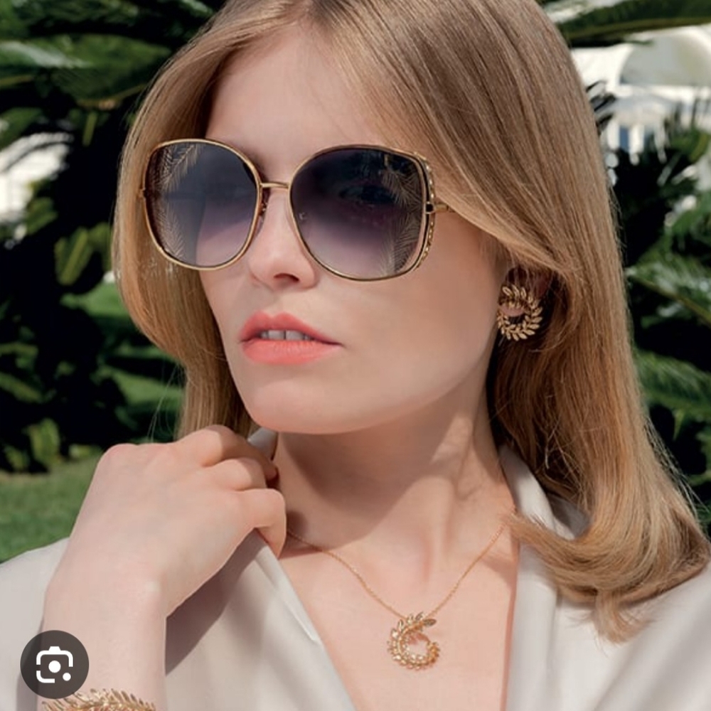 Chopard Sunglasses Chopard SCHD 48 S Gold 0300 excellent condition without case